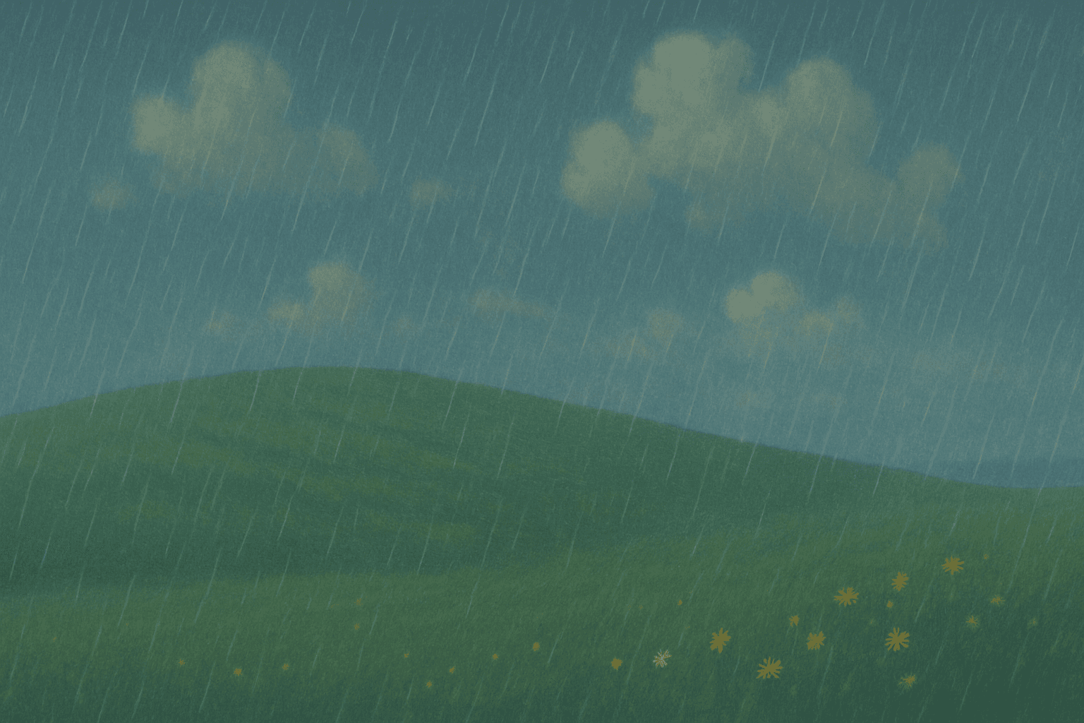 Rain Bliss Background 2